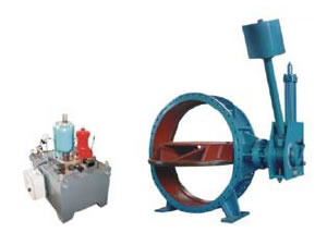 Hydraulic Control Butterfly Valve for Pumping Station-1